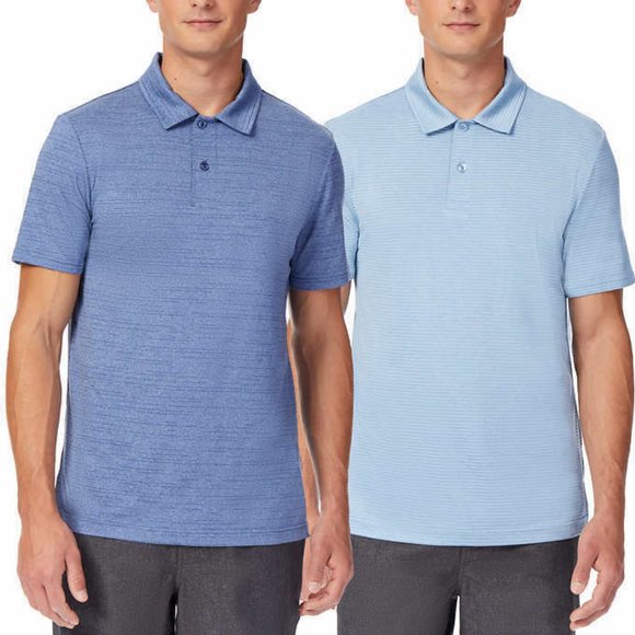 32 Degrees Men's Polo, 2-Pack Shirts NWT - Picture 1 of 3